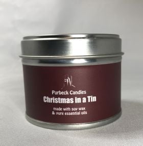 Purbeck Candle in a tin 100ml