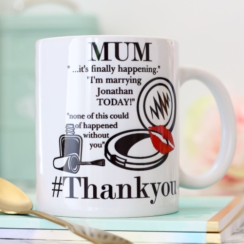 Personalised Ceramic Mug - Engagement gift