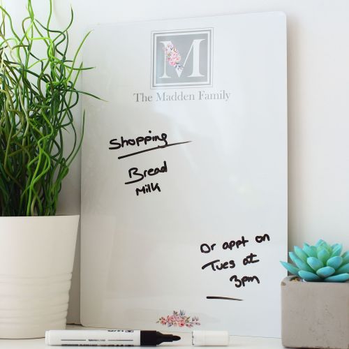 A4 or A3 Fridge Whiteboard & pen - D12