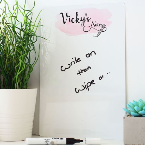 A4 or A3 Fridge Whiteboard & pen - D13