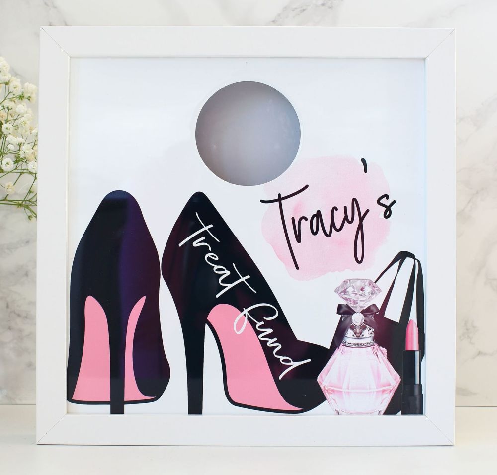 Gifts for Her - Personalised floating sentiment frame