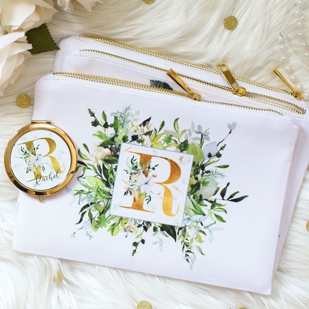 <!-- 076--> Gift Box - Botanical Monogram