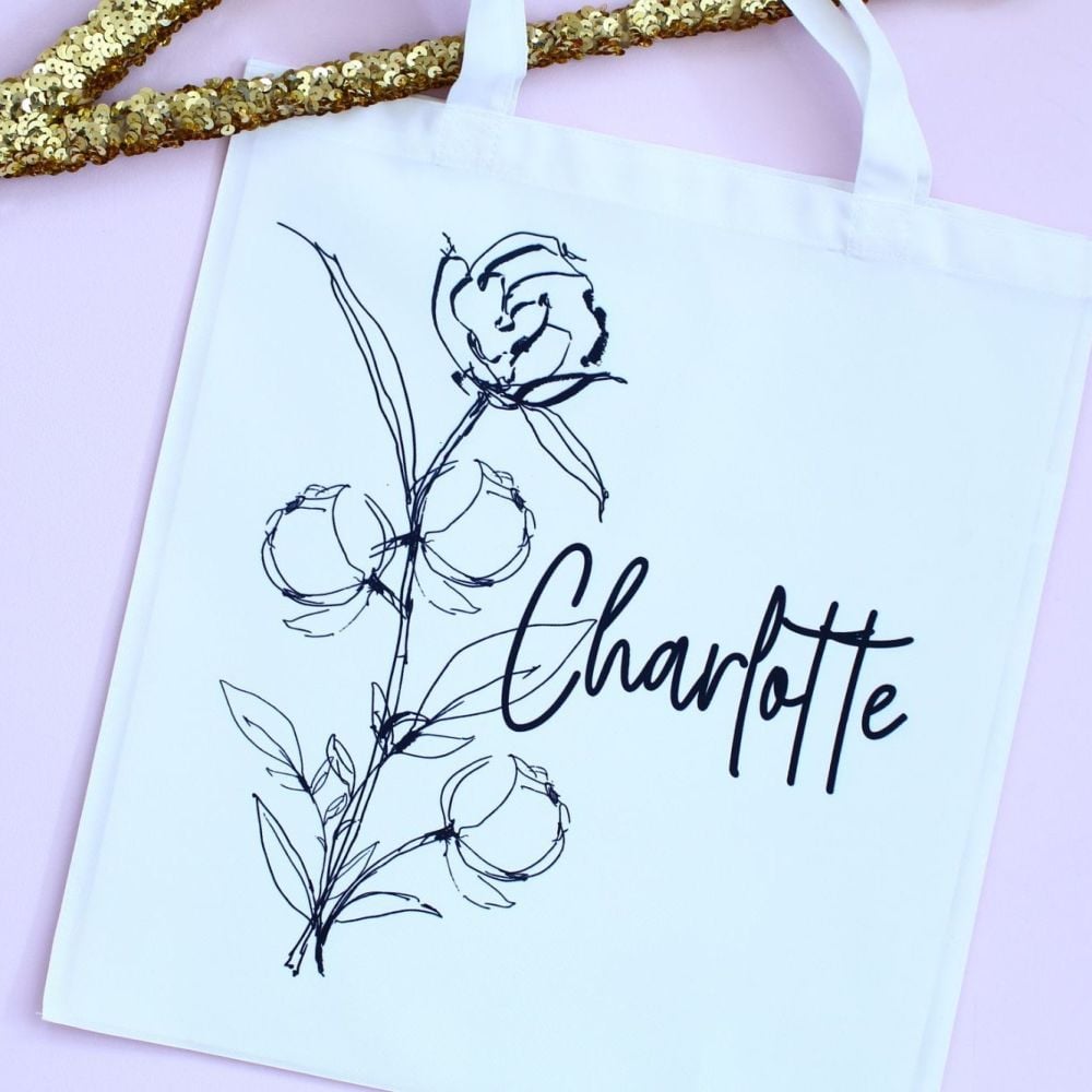 <!-- 041--> Tote bags to match our satin lace gowns