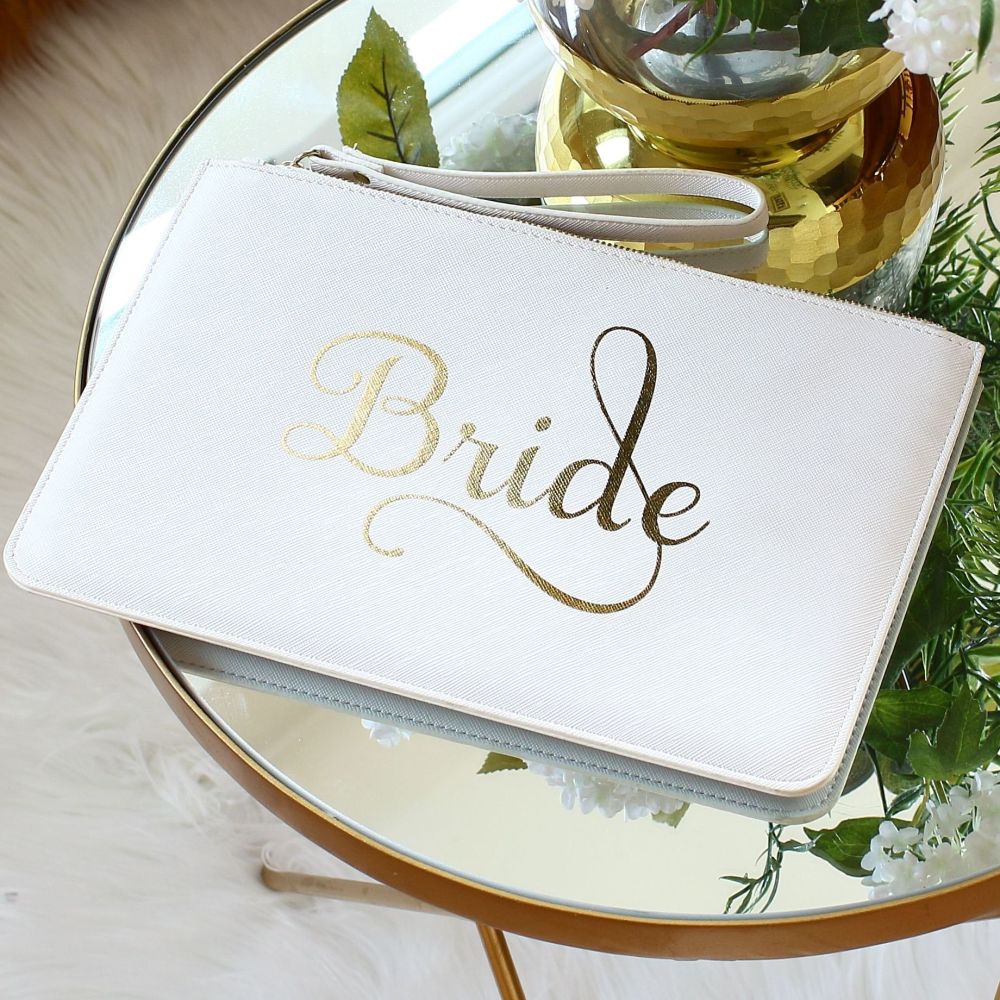 Bride clutch bag