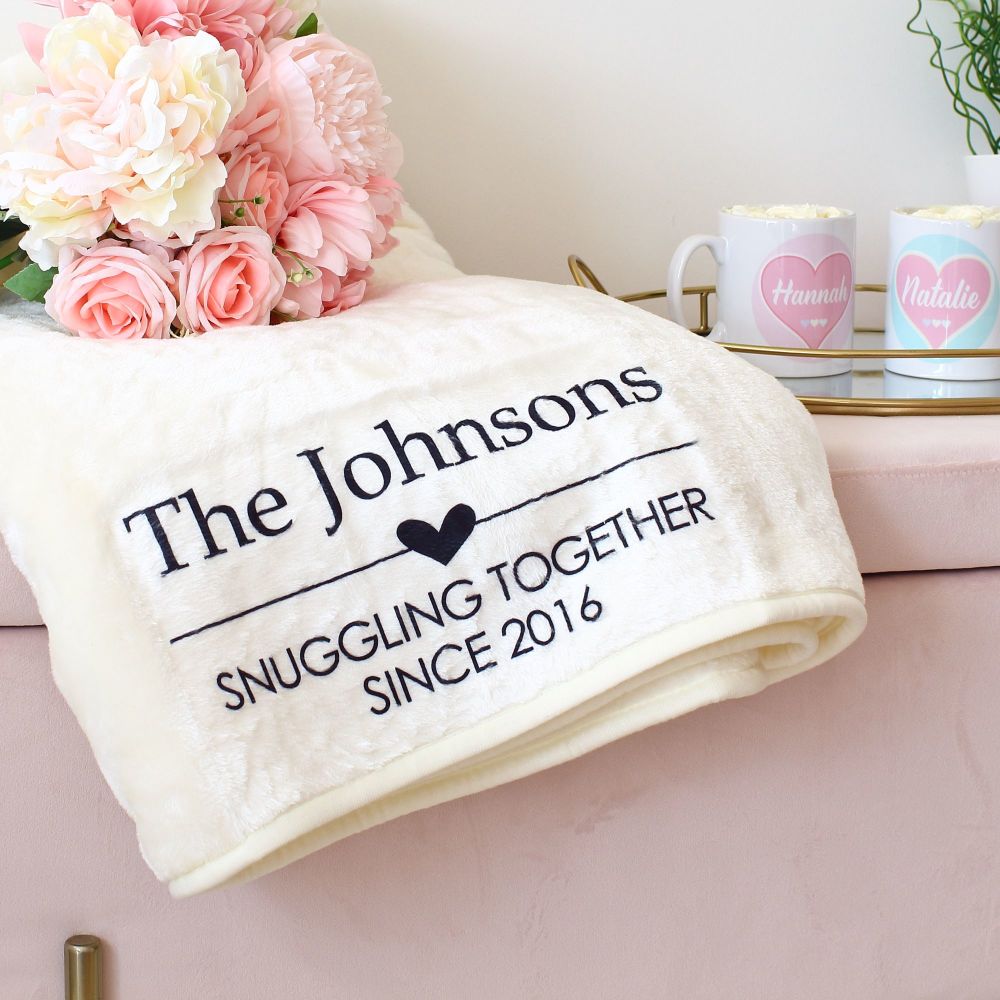 Personalised Snuggle Blankets