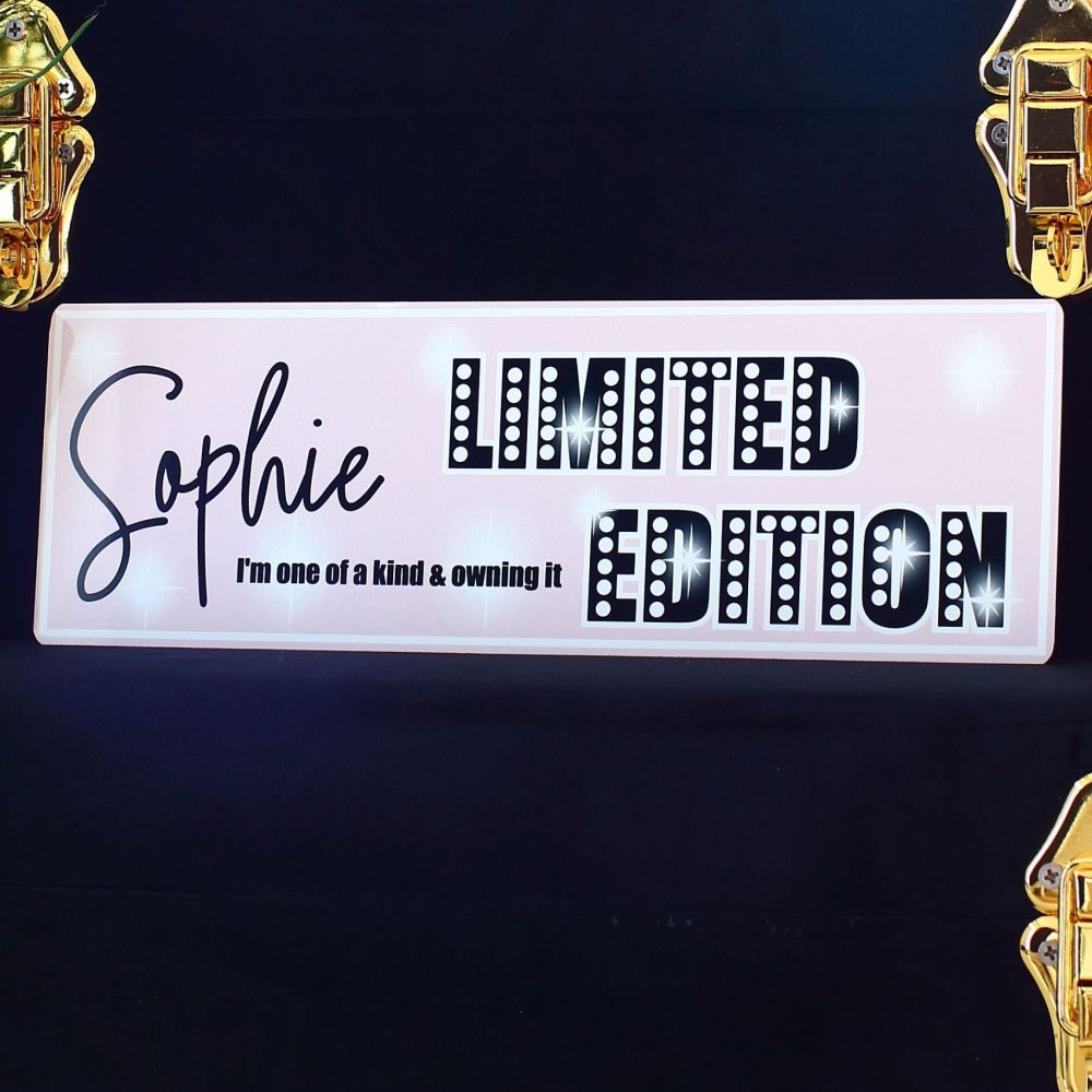 Metal sign - Limited edition