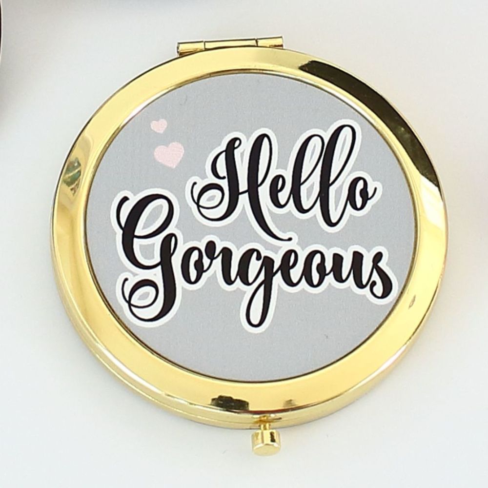 Compact mirror - Hello Gorgeous