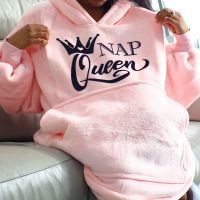 <!-- 211-->Snuggle hoodie- Nap Queen