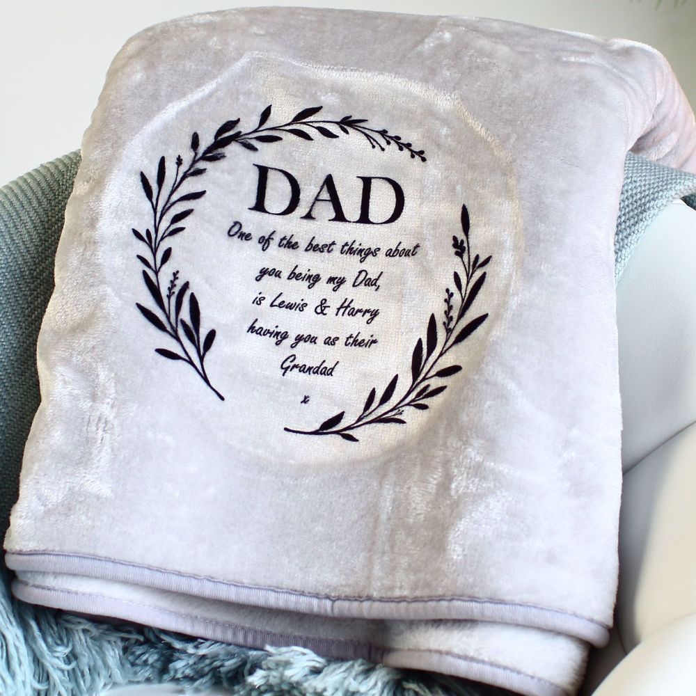 <!-- 110-->Snuggle blanket - Dad