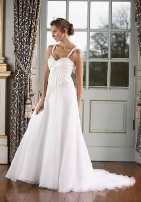NEW Nicholas Millington White Crystal & Sequin Wedding Gown - Size 6-10