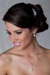 Jewellery Set - JN072 - Cubic Zirconia Necklace & Earings
