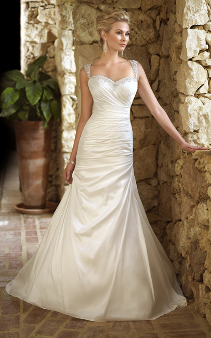 New Stella York Ivory A-Line Gown Style 5695 - Size 12