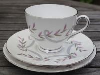 Plant Tuscan, Silver and Pink, Tea for One Set
