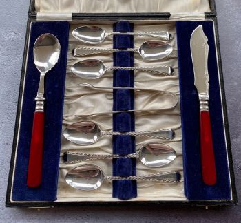 Silver Plated Tea Time Cutlery Set
