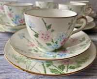Crown Staffordshire Bone China Tea Set for Six