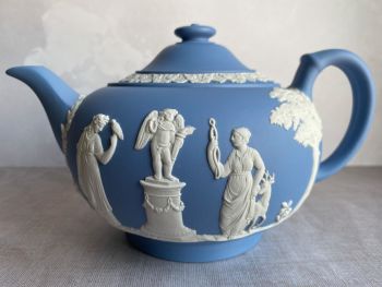 Wedgwood Jasperware "Cupid" Teapot