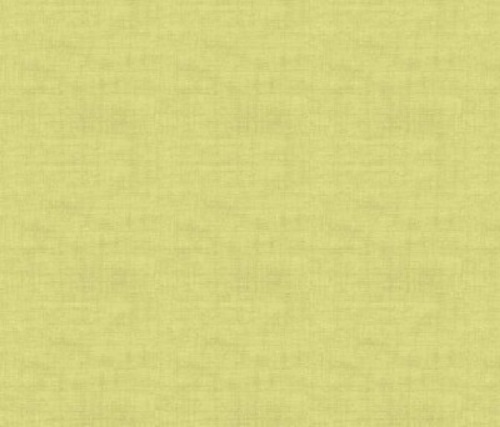 Makower Fabric - Linen Texture Look - Celery Green - 100% Cotton
