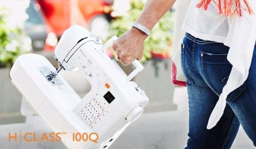 ***SALE Husqvarna Viking - H Class 100Q - Portable Electronic Sewing Machin