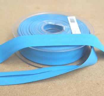 Bias Binding 25mm - Turquoise 325 - Polycotton - Metre
