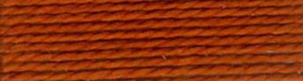 Presencia Finca Perle No.8 Thread - Egyptian Cotton - Dark Golden Brown 7740 - 10g Ball