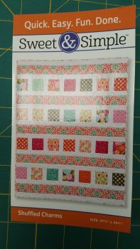 Sweet & Simple - Shuffled Charms Quilt Pattern