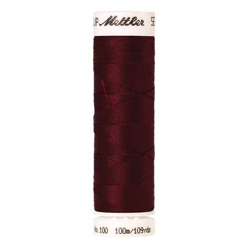 Mettler Threads - Seralon Polyester - 100m Reel - Crimson 0098