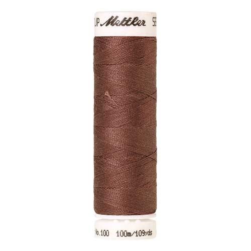 Mettler Threads - Seralon Polyester - 100m Reel - Rusty Rose 0296