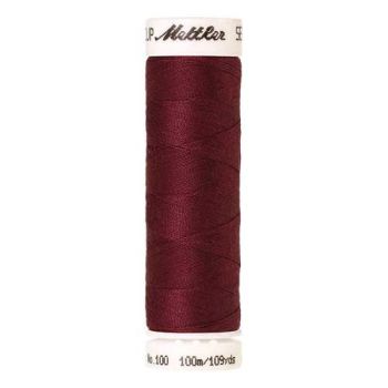 Mettler Threads - Seralon Polyester - 100m Reel - Red Marble 0871
