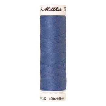 Mettler Threads - Seralon Polyester - 100m Reel - Dolphin Blue 1368