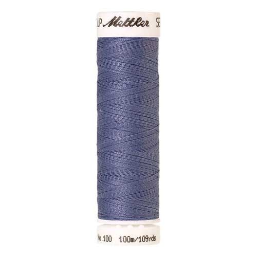 Mettler Threads - Seralon Polyester - 100m Reel - Cadet Blue 1466