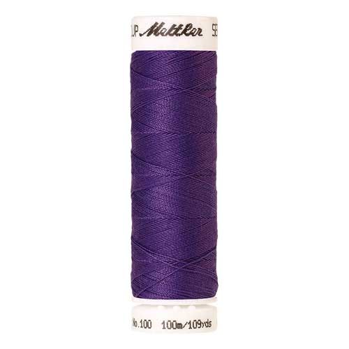 Mettler Threads - Seralon Polyester - 100m Reel - Iris Blue 0030