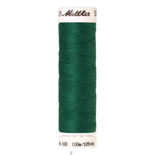 Mettler Threads - Seralon Polyester - 100m Reel - Field Green 0909
