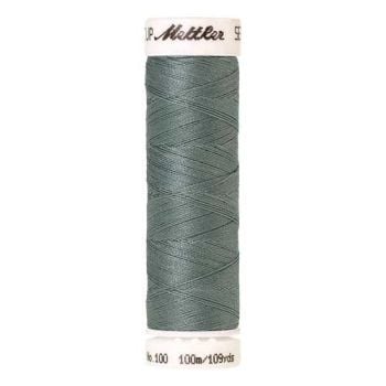 Mettler Threads - Seralon Polyester - 100m Reel - Vintage Blue 1214