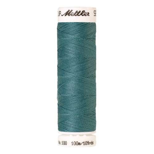 Mettler Threads - Seralon Polyester - 100m Reel - Blue Green Opal 0611