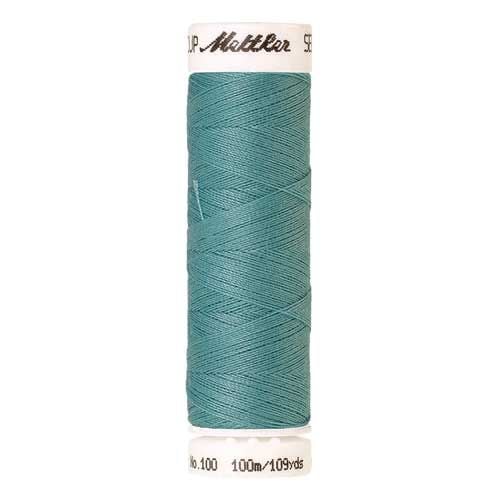 Mettler Threads - Seralon Polyester - 100m Reel - Aqua 0408