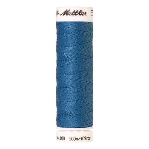 Mettler Threads - Seralon Polyester - 100m Reel - Reef Blue 0338