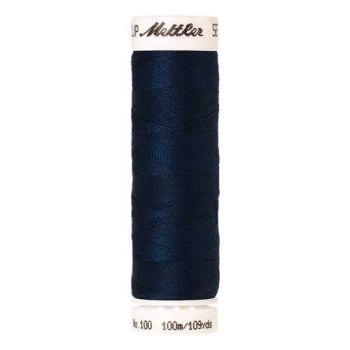 Mettler Threads - Seralon Polyester - 100m Reel - Slate Blue 0807