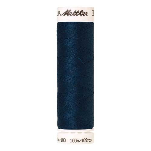 Mettler Threads - Seralon Polyester - 100m Reel - Deep Ocean 1471
