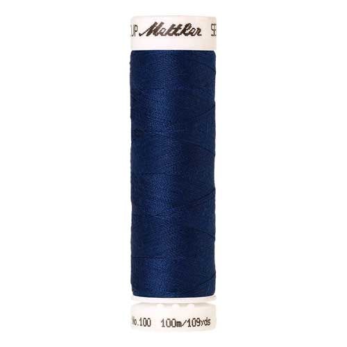 Mettler Threads - Seralon Polyester - 100m Reel - Imperial Blue 1304
