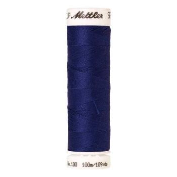 Mettler Threads - Seralon Polyester - 100m Reel - Fire Blue 1078