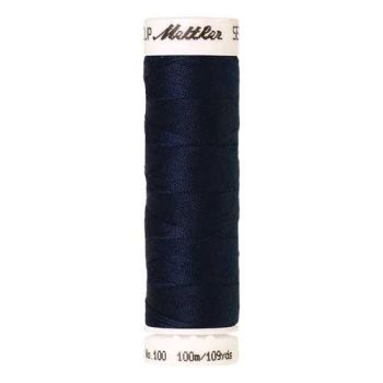 Mettler Threads - Seralon Polyester - 100m Reel - Midnight Blue 1465