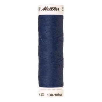 Mettler Threads - Seralon Polyester - 100m Reel - Bellflower Blue 0583