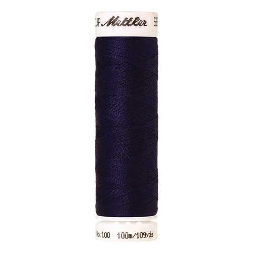 Mettler Threads - Seralon Polyester - 100m Reel - Light Midnight 0014