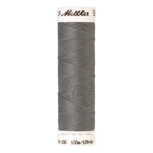 Mettler Threads - Seralon Polyester - 100m Reel - Summer Grey 3501