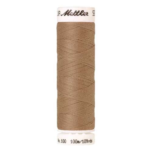 Mettler Threads - Seralon Polyester - 100m Reel - Straw 0538