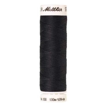 Mettler Threads - Seralon Polyester - 100m Reel - Dark Pewter 1452