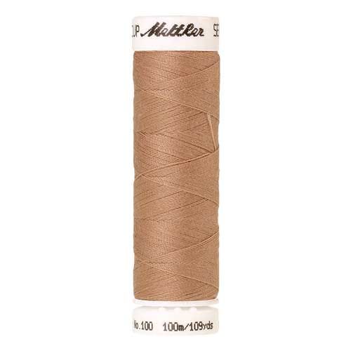 Mettler Threads - Seralon Polyester - 100m Reel - Oat Straw 0260