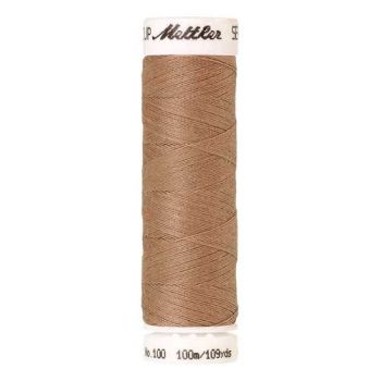 Mettler Threads - Seralon Polyester - 100m Reel - Caramel Cream 0285