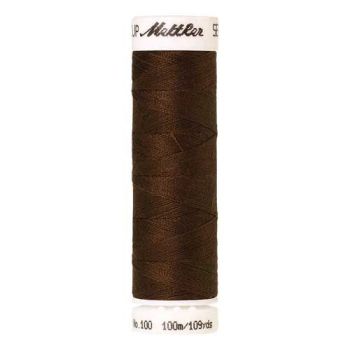 Mettler Threads - Seralon Polyester - 100m Reel - Dark Brass 1320