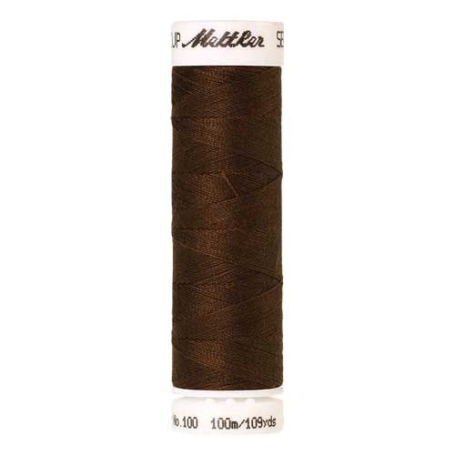 Mettler Threads - Seralon Polyester - 100m Reel - Dark Brass 1320
